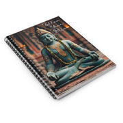 Buddha Spiral Notebook - Follow Your Bliss, Meditation Journal, Spiritual Gift, Mindfulness Diary, Yoga Log, Inspirational Planner